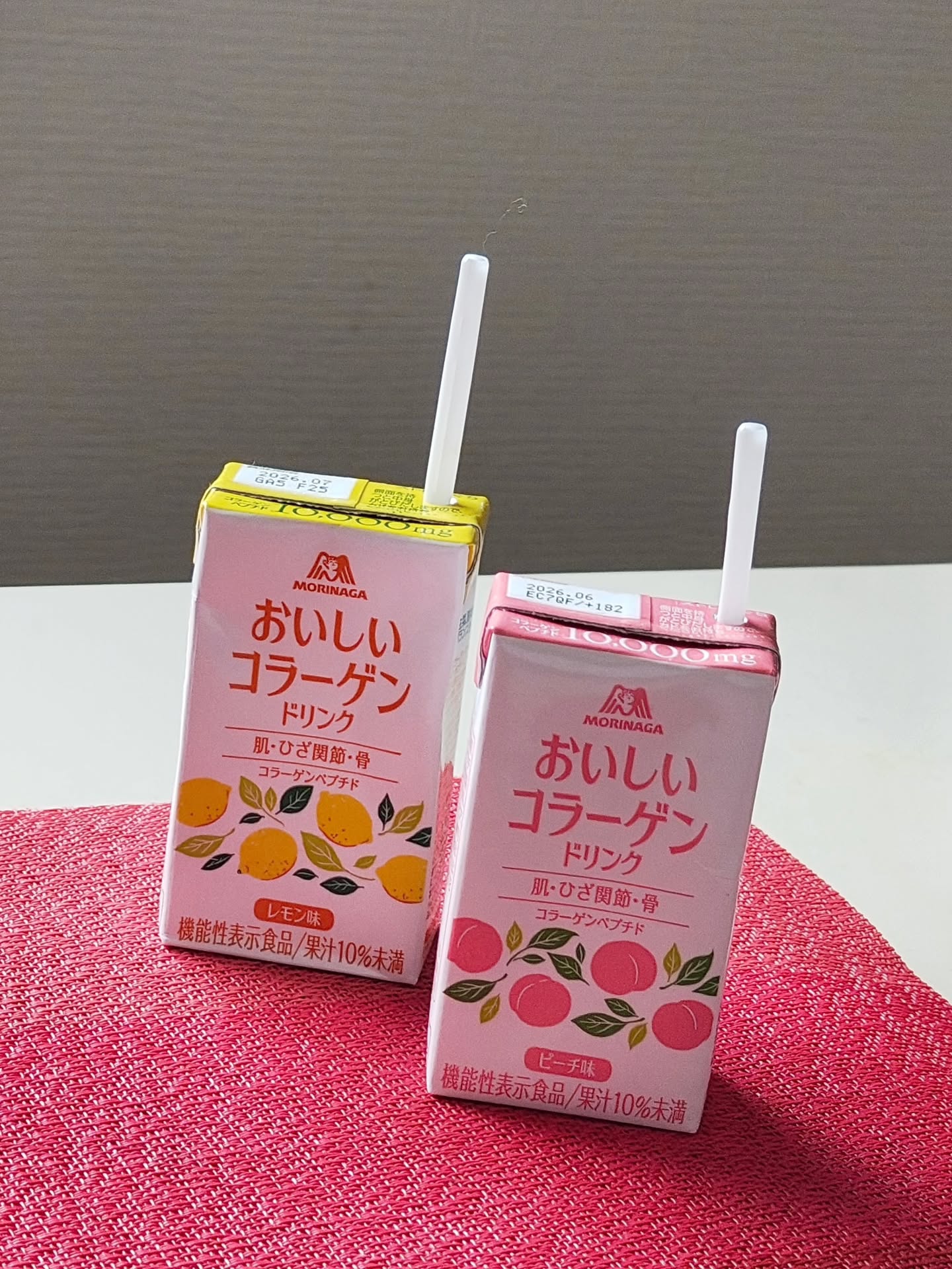 口コミ投稿：1本でコラーゲン10000mg！累計販売本数4億本突破！ ※とのことで気になってた森永製菓…