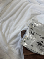 🧦🍃最近の運動後はこれ🤍WINZONEのナチュラルプロテイン（プレーン）🥣香料・甘味料・着色料不使用で、余計なものが入ってない感じが好き❤︎クセが少なくてすっと飲めるから、朝の置き換…のInstagram画像