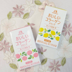 (⋈◍＞◡＜◍)。✧♡1本でコラーゲン10,000mg摂取できるおいしいコラーゲンドリンク（ピーチ味、レモン味）飲み始めました～おいしいコラーゲンドリンクは1本でコラーゲンペプチド10,…のInstagram画像