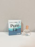 🫶🏼毎日コンタクト🤲🏻ピュアフィット（Pure Fit）コンタクトレンズ装着液使ってみた感想〜🤍朝コンタクトを入れるときたまにあるの！“最初の不快感”試しにピュアフィットを使ってみた…のInstagram画像