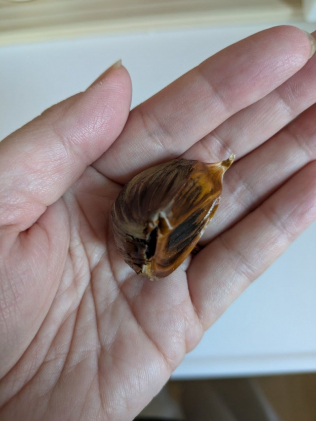 口コミ：習慣にしたいデッカイ美味しい黒ニンニクの画像（4枚目）