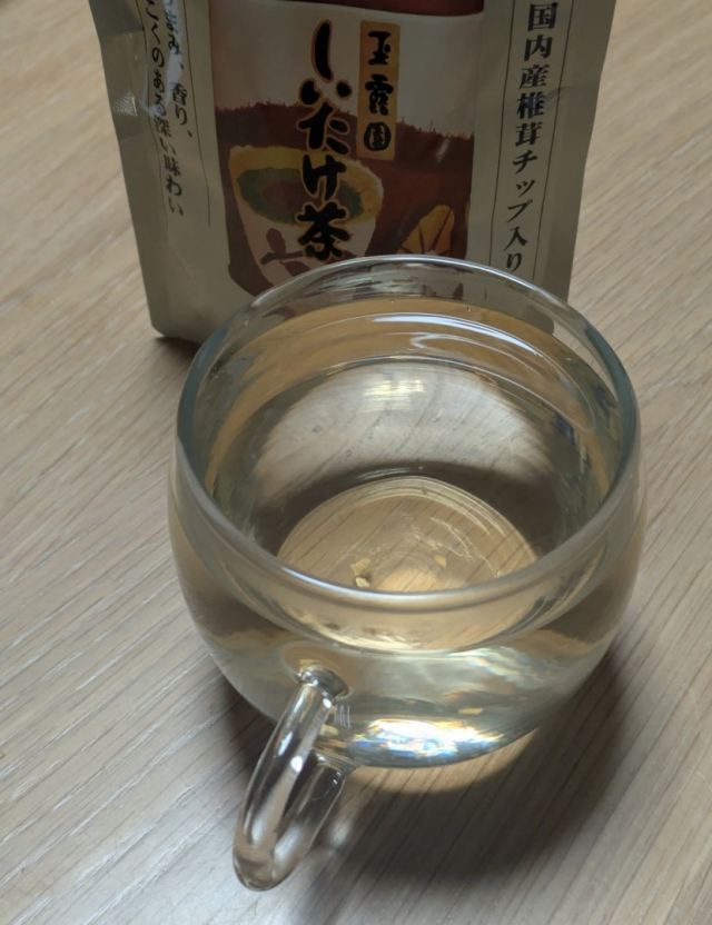 口コミ：しいたけ茶の画像（2枚目）