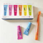 .【クラプロックスビーユー 歯ブラシ、歯みがきボックスセット】定番の歯ブラシCS5460🪥‼︎6種類のカラー＆フルーツフレーバー🍎・ブルーベリー+リコリス・ピンクグレープフルーツ+ベル…のInstagram画像