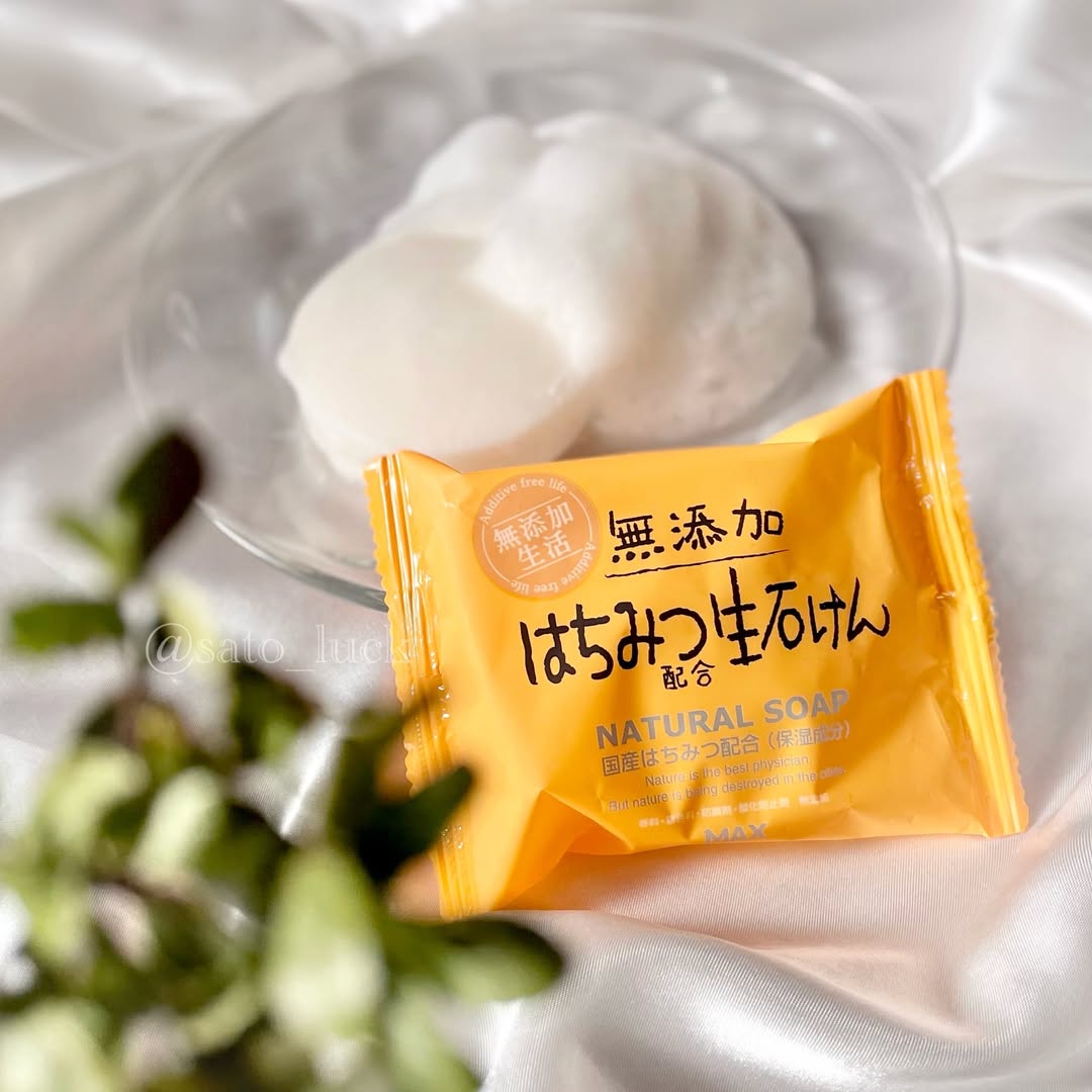 口コミ投稿：...香料・色素・防腐剤不使用の優しい使い心地が嬉しい石けん♡ネットを使うと、ふわ…