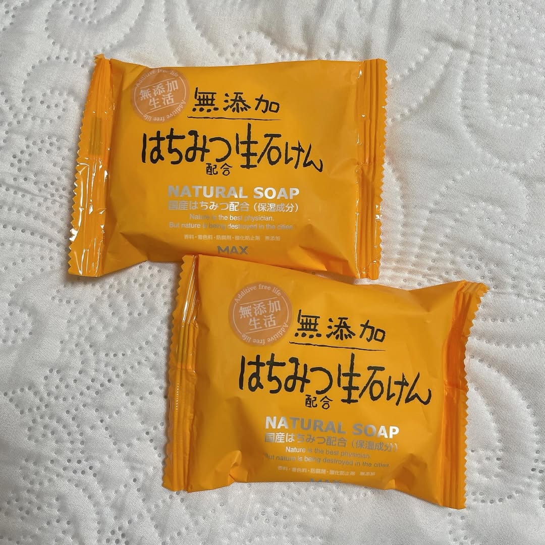 口コミ投稿：無添加はちみつ配合生石けん🍯🧼洗い上がりはサッパリタイプで突っ張り感も無くて私が…