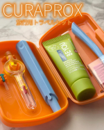 .･──＊──୨୧──＊──･\  外出先でもしっかりオーラルケアを /クラプロックスは磨きやすさが大好きで日々愛用しているアイテム♩そんな私が今回使用したのは、クラプロックス トラ…のInstagram画像