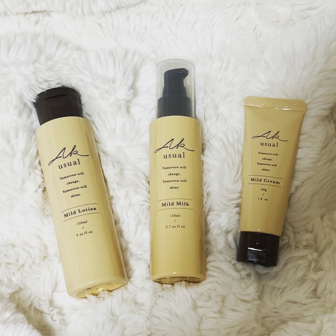 口コミ投稿：AK usual（エーケーユージュアル）天然セラミド*配合のスキンケアをお試ししました！…