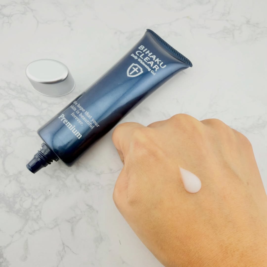 口コミ投稿：ビハククリア プレミアム✨薬用美白オールインワンゲルでこれ1本でスキンケアが完了♡…