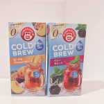 🌈︎︎︎︎︎︎☑︎ポンパドール　コールドブリュー ピーチ＆パッションフルーツ ８ティーバッグ︎︎︎︎︎︎☑︎ポンパドール　コールドブリュー ベリー モヒート ８ティーバッグ..ドイツの老舗ハ&hellip;のInstagram画像