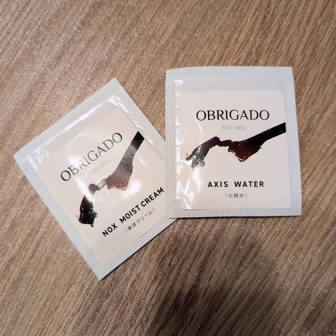 口コミ投稿：💄オブリガードパパにお試し💙アクシスウォーターとノックス モイスト クリームパウチ…