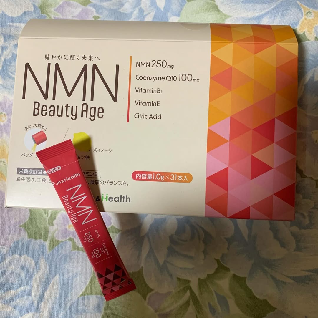 口コミ投稿：NMN Beauty Age創業30年以上の新日本製薬が、研究を重ね試行錯誤しながら開発した新…