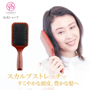 「【頭皮すこやかブラシ】すこやかな頭皮、ゆたかな髪へ」の画像、株式会社サントレッグのモニター・サンプル企画