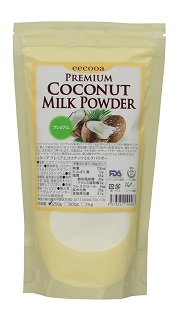 エクーア プレミアムココナッツミルクパウダー 250g(amazon)