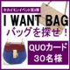 イベント「【I WANT BAG～セカイモンでバッグを探せ！～】30名様にQUOカード！」の画像