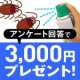 【3,000円プレゼント】「ゴキブリの撃退方法を教えて！」アンケート/モニター・サンプル企画