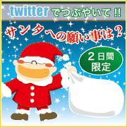 ◇2日間限定◇ツイッターでつぶやいて！あなたなら何を願う？