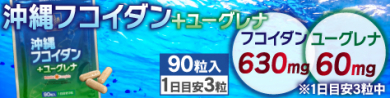 沖縄フコイダン＋ユーグレナ 90粒