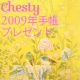 イベント「Chestyオリジナル★かわいい2009年の手帳をプレゼント♪」の画像