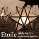 イベント「真鍮の風合いを生かした星形のテーブルランプ☆エトワールを2名様にプレゼント」の画像