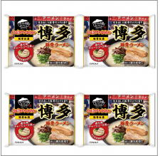 株式会社キンレイの取り扱い商品「お水がいらない 博多豚骨ラーメン4食（袋）」の画像