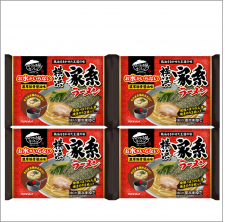 株式会社キンレイの取り扱い商品「お水がいらない 横浜家系ラーメン4食」の画像