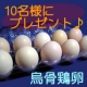 【松本ファーム】 産卵数が少なく高価で貴重な烏骨鶏の卵 ＜モニター募集♪♪＞/モニター・サンプル企画