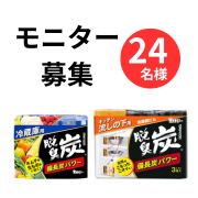 「【備長炭パワー】脱臭炭 冷蔵庫用/キッチン・流しの下用 インスタ投稿モニター24名様募集！」の画像、エステー株式会社のモニター・サンプル企画