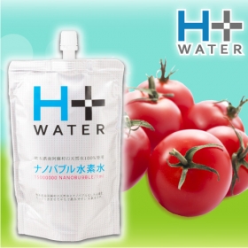 「阿蘇のトマトプレゼント付！南阿蘇の水素水　H+WATER　【330ml×30本】（ルーシッド株式会社）」の商品画像