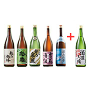 新潟地酒飲みくらべ 一升瓶5本組＋1本増量の商品画像