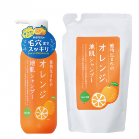 「植物生まれオレンジ地肌シャンプーS／つめかえ用（株式会社石澤研究所）」の商品画像