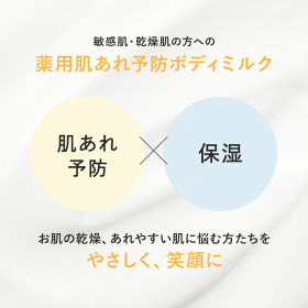 「素はだのための薬用ボディミルク（株式会社マックス）」の商品画像の2枚目