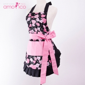 「フラーティエプロン FLIRTY APRONS☆ミッドナイトブルーム エプロン（株式会社アモリコ）」の商品画像の2枚目