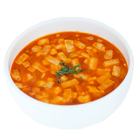 チーズの入ったトマトスープの商品画像
