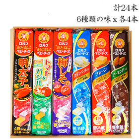 「6種類のベビーチーズセット（株式会社宝幸（ほうこう）／日本ハムグループ）」の商品画像の1枚目