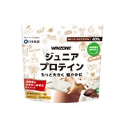 「WINZONE ジュニア プロテイン 1袋（600g）おいしいミルクココア風味（日本新薬株式会社）」の商品画像
