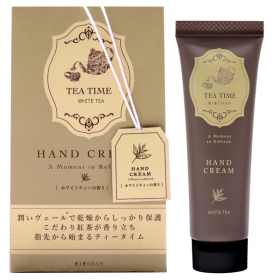 「BIBIDAY・Tea time ハンドクリーム 30g ホワイトティーの香り（ツーウェイワールド株式会社）」の商品画像
