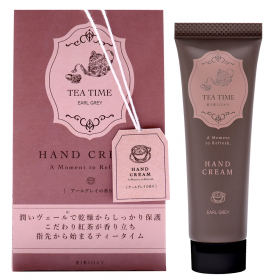 「BIBIDAY・TEA TIME ハンドクリーム 30g アールグレイの香り（ツーウェイワールド株式会社）」の商品画像の1枚目