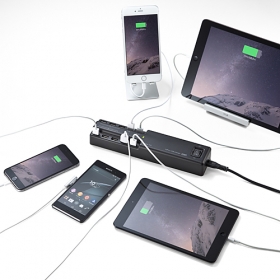「スマホやタブレットを最大１０台まで同時充電可能！USB充電器（サンワサプライ株式会社）」の商品画像の2枚目