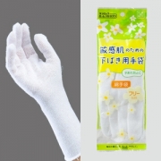 敏感肌のための下ばき用綿手袋の商品画像