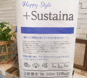 Happy Style　+Sustainaトイレットペーパー　の商品画像