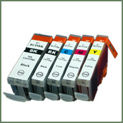 「BCI-7e+9BK  5色マルチパック キャノン互換インクカートリッジ（インク革命.com）」の商品画像