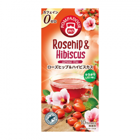 「ポンパドール ローズヒップ＆ハイビスカス 10ティーバッグ（日本緑茶センター株式会社）」の商品画像