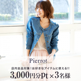 「Pierrot本店で使える店内全品対象！お好きなアイテムが選べる3000円分PT（有限会社セレクト）」の商品画像