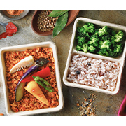 株式会社DELIPICKSの取り扱い商品「DELI　4食セット　ご飯つき（半分ブロッコリー）」の画像