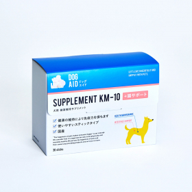 犬用 健康維持サプリメント ドッグエイド KM-10【+腸サポート】【30袋入】の商品画像