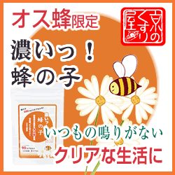 「【濃いっ！蜂の子】聞き返す機会が増えた方へ（株式会社 Kyoto Natural Factory）」の商品画像