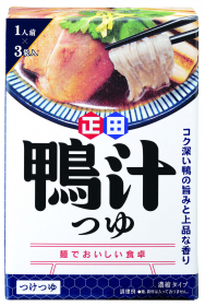 正田醤油株式会社の取り扱い商品「＜麺でおいしい食卓＞鴨汁つゆ（秋冬限定）」の画像