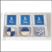 「藍染め石けんギフトセット（3個入り）（藍色工房）」の商品画像