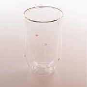 「耐熱ガラス　コースターレスタンブラー（株式会社クリヤマ）」の商品画像
