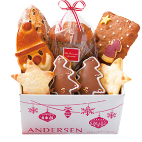 「【クリスマスギフト】クリスマスのパン箱（株式会社アンデルセン）」の商品画像